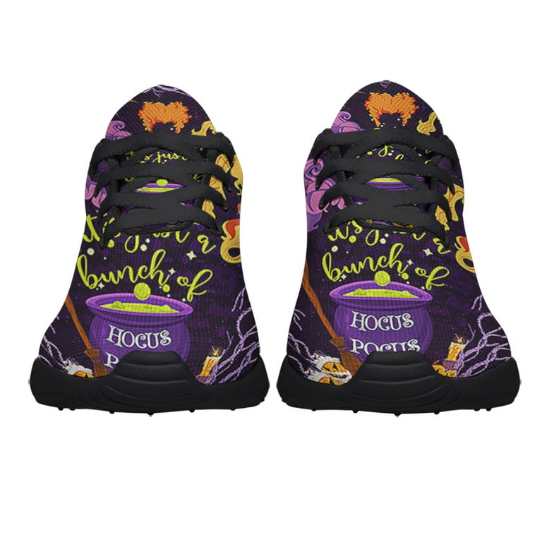 It's A Bunch Of Hocus Pocus Witch Pumpkin Halloween Shoes