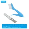 thumbnail image 3 of Unique Bargains 4 Pieces Air Conditioner Fin Comb Cleaner Brush Condenser Straightener AC Plastic Radiator Cleaner Repair Brush, 3 of 4