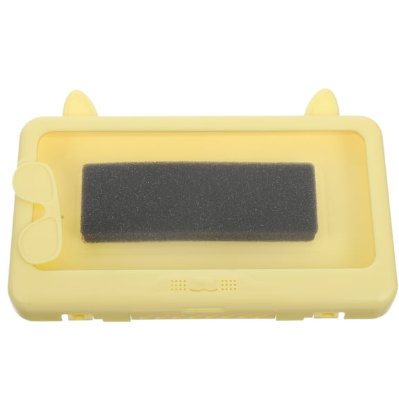 HINTRMENT Plastic Waterproof Wall Phone Box for Home Use with Easy Paste No Hole Design
