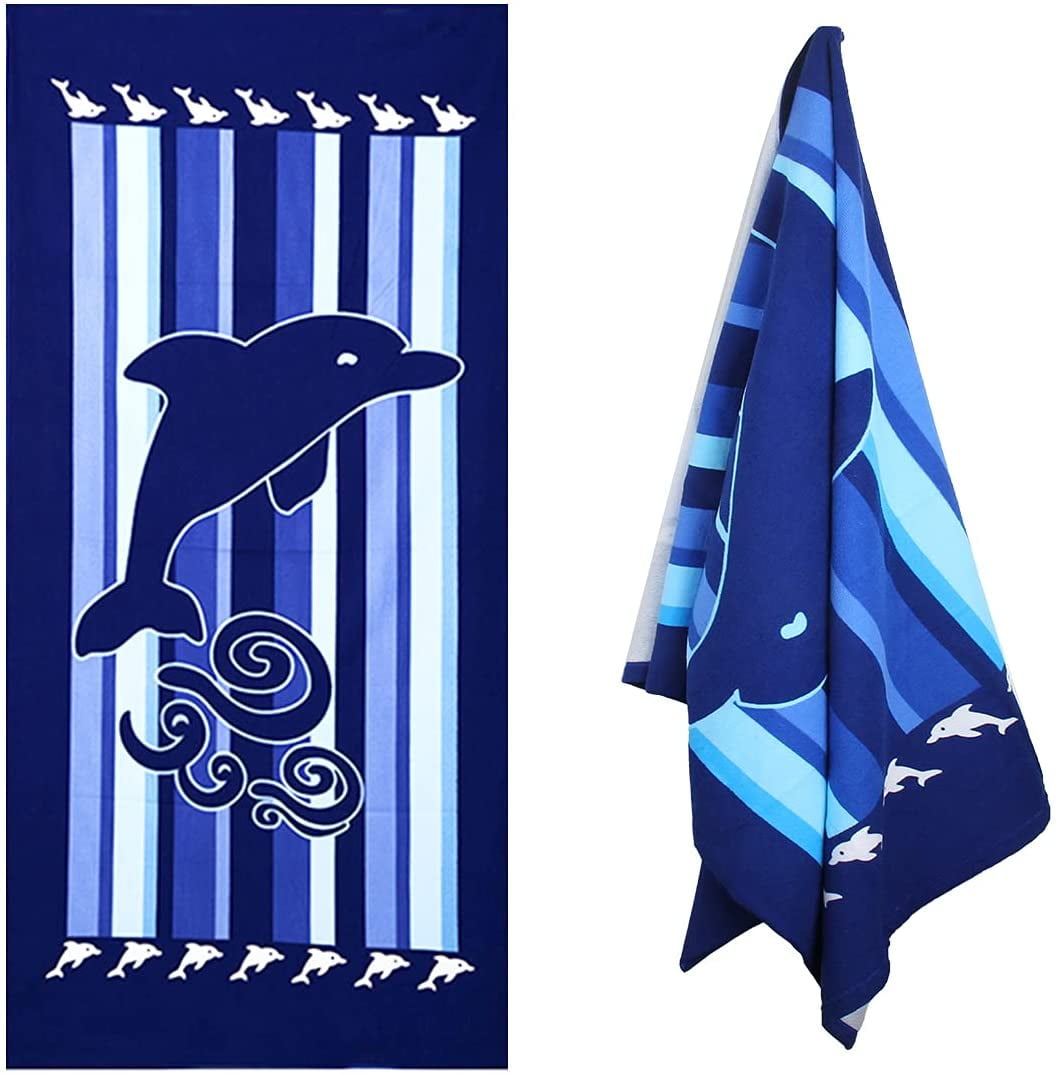 Beach Towel KavRave Oversized Microfiber Beach Towels for Travel Cool Pool Towels Beach Accessories Super Absorbent Towel Quick Dry Towel for Swimmers Sand Proof Beach Towels for Women Men Girls 