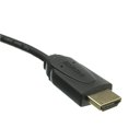 thumbnail image 2 of CableWholesale.com High Speed with Ethernet - HDMI cable with Ethernet - micro HDMI male to HDMI male - 6 ft - black, 2 of 5