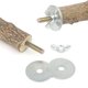 thumbnail image 5 of Soporte de Percha para pájaros YONGSHENG con Plataforma de madera 5 piezas para pájaros pequeños y medianos, 5 of 5