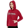 thumbnail image 2 of Ladies NFL Tampa Bay Buccaneers Jumpsky Fleece Long Sleeve Hooded Top, 2 of 3
