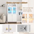 thumbnail image 2 of Modern Tech-Inspired MDF Dome Cabinet – A Sleek Fusion of Snack Storage and Integrated LED Lighting, 2 of 21