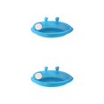 thumbnail image 2 of ZheElen Plastic Durable Construction And Multifunctional Bird Bathtub For Pet Bird Easy To Mirror Single sided mirror 2Set, 2 of 6