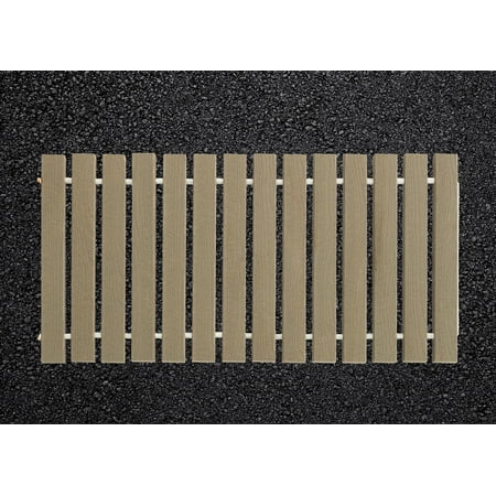 Cape Cod Patio Furniture Furniture Barn USA® 5 Ft. Wide Roll-up Camp Walkway EverGrain® Decking - Cape Cod Gray - 10 Ft. Length ()