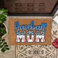thumbnail image 2 of Front Door Mat Indoor Door Mat Front Door Mat Outdoor Entrance Baseball Sports Copy Floor Mats Door Mats Holiday Home Decor Mats Rug Corner s for Carpets Small Kitchen Rugs Non Slip 16x24IN, 2 of 8