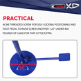 thumbnail image 4 of K-Tool KTIXD61077 XD Underhoist Pole Jack Support Stand w/ Foot Pedal 3/4 Ton, 4 of 9