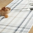 Better Homes & Garden Monday Plaid Fabric Table Runner, Beige, 14"W x
