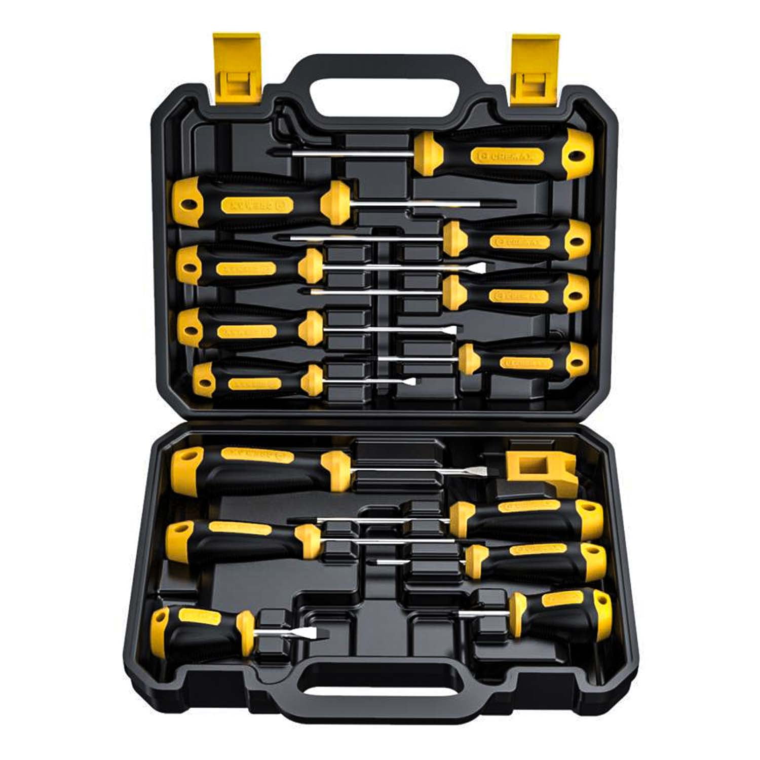 Rolson 16 Piece Home Hand Tool Kit with carry case 