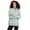 Light Green, variant on Active Women's Mock Neck Quarter Zip Fleece Sweatshirt Tunic with Pockets