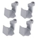 thumbnail image 1 of Ganchos para guardabarros cuadrados Ticfox 4 piezas Clip para guardabarros marinos, 1 of 12