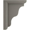 thumbnail image 2 of 3"W x 5"D x 7"H Hamilton Traditional Wood Vintage Decor Bracket, Reclaimed Grey, 2 of 6