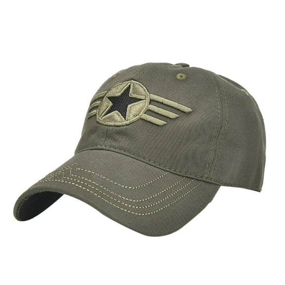 OJSFQUFP Baseball Cap Hat for Unisex Adult Fashion Women Adjustable Baseball Hat Embroidery Hop Cap Shade 2024 Baseball Cap Funny Trucker Hat Running Hat Men Army Green