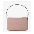 thumbnail image 4 of Michael Kors Women's Jet Set Small Signature Logo Convertible Wristlet (Powder Blush) 35T4GTVW5B-424, 4 of 5