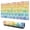 Pioneer Flower Floral-2, variant on Long Mouse Pads for Desk,Pioneer Flower Floral Print Pattern Desk Mats on Top Of Desks, Desk Mouse Pad Extra Large with 3mm Non-Slip Base and Stitched Edge for Gaming,Office,Work,Home 31.5"x11.8"