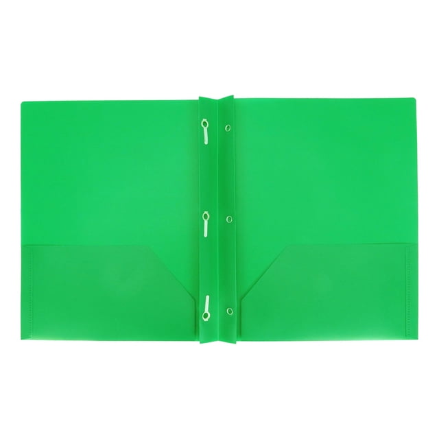 & School Tadpole PP Double Bag Folder with Double Insert Pockets for Organizing Documents and Projects