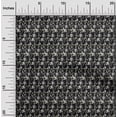 thumbnail image 2 of oneOone Rayon Black Fabric Floral Sewing Material Print Fabric By The Yard 56 Inch Wide, 2 of 4