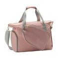 thumbnail image 2 of koolsoo Pickleball Racket Bag Carrying Bag Adults Shoulder Bag with Shoe Compartment Pink, 2 of 9