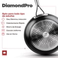 thumbnail image 4 of Juego de 3 Piezas de Sartenes y Crepera Antiadherentes Ultrachef Diamond Pro 20 cm 24 cm 28 cm, 4 of 7