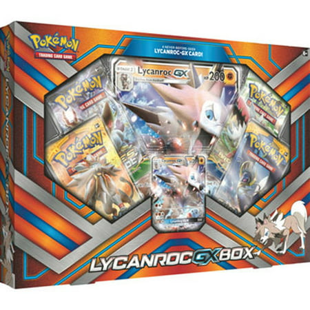 Pokemon Lycanroc GX Box Trading Cards (Best Way To Ship Trading Cards)