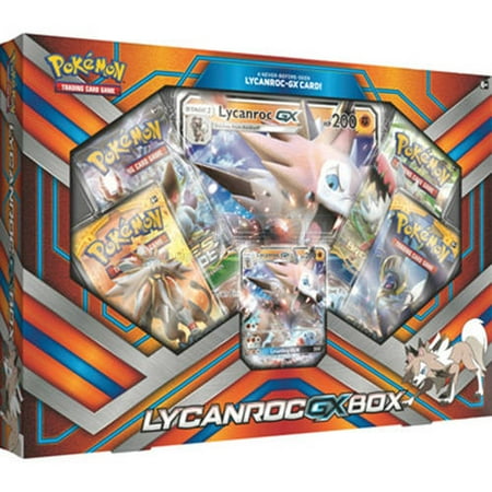 - Pokemon Lycanroc GX Box Trading Cards