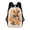 Color-2, variant on Musical Frog Plays Ukulele Flowers Backpack, Travel Backpack, Casual Shoulder Bag, Casual Backpack