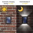 thumbnail image 4 of Liwarace Solar Outdoor Waterproof Up and Down Illuminated Wall Light, 4 of 6