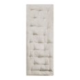 thumbnail image 1 of Coussin de Sol Long en Polyester Chenille Ivoire, 1 of 7