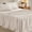 Beige, variant on Sasttie Queen Size Sheets Set Brushed Microfiber, 4 Piece Sheet Set Upto 14 Inches Deep Pocket Bedding Sheets & Pillowcases - Grey