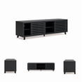 thumbnail image 5 of Signature Design by Ashley Danziar Black 72" TV Stand for TVs up to 82", 5 of 8