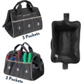 thumbnail image 5 of Olympia Tool Sac à Outils Robuste 12 Pouces avec 3 Grandes Poches Sangles Réglables et Matériau Renforcé 600D, 5 of 5