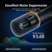 TONOR Dynamic Microphone, USB/XLR PC Microphone for Podcast, Recording, Live Streaming Gaming, TD510
