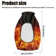 thumbnail image 7 of Renewold All-Season ATV Seat Cover 25.2x10 Inch Waterproof & UV Resistant Universal Four Wheeler Seat Cover Stretch Fit for Honda Rancher 420/Yamaha Kodiak 450, Flame Fire Print, 7 of 7