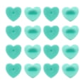 thumbnail image 1 of MasteelfCA 100 Pcs Heart Shape Pin Backs Rubber Pin Keepers Practical Brooch Clasps, 1 of 7