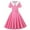 Pink, variant on Sentmoon Vintage Cocktail Short Sleeve Fall Dresses for Women 2024 Casual Fashion Dot Print Short Dresses,Plus Size Sexy Womens Fashion Black S Up to 40% Off