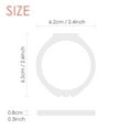 thumbnail image 2 of Phrase Courte Étude Éducation Main Compacte Miroir Rond Portable Poche Verre, 2 of 3