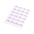 thumbnail image 2 of ZheElen 24piece Easy To Remove Vintage Corner Kraft Stickers Durability Wide Application purple, 2 of 6