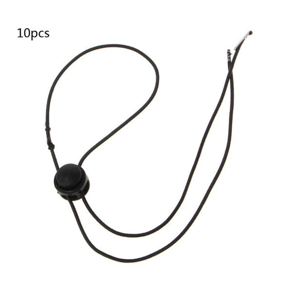 Hat Chin Cord,Removable Hat Chin Strap with Spring Loaded Stop Cord Lock Set