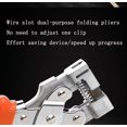 thumbnail image 4 of Multi Functional Woodworking Tools Slot -Purpose Folding Pliers No Need to Adjust One Clip Effort Saving Device/Speed Up Progress One on One, 4 of 4