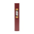 Exceed 1.5 inch Heavy Duty Binder,3 Slant D Ring, Red Burgundy
