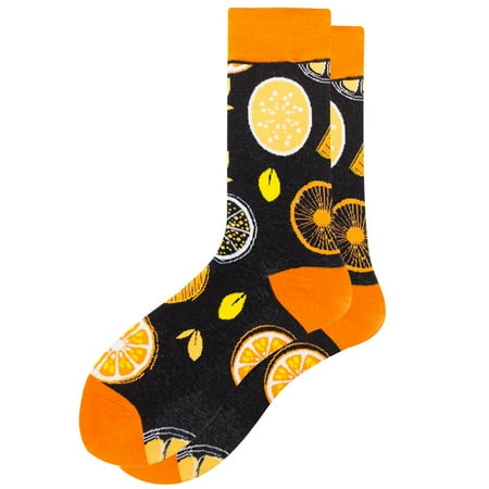 

Men And Women Adult Geometric Personality Food Printed Socks Street Socks Astronaut Socks Women s Tube Socks