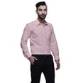 thumbnail image 3 of BESTMAN Long Sleeve Formal Shirt For Men Printed Button Down Cotton Men Shirts, 3 of 5