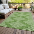 thumbnail image 6 of Addison Rugs Chantille Indoor/Outdoor Transitional Geometric Green Washable Rectangle Rug, 2'6" x 3'10", 6 of 6