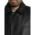 thumbnail image 6 of HUGO Lewick Leather Jacket, Black, 6 of 10