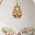 thumbnail image 2 of DOLITY Boho Pendant Lamp Shade Hanging Light Fixture for Dining Room Kitchen Island, 2 of 8
