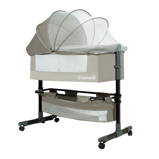 Cuna Colecho Cozy Bebesit con Colchón Mosquitero y Canasto