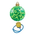 thumbnail image 4 of Bola inflable de Navidad , adorno para decoración al aire libre, divertida bola de Navidad, decoraciones navideñas exteriores para fiesta y Verde, 4 of 8