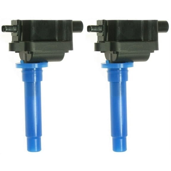 TRQ Ignition Coil Pair Set of 2 Kit for Kia Spectra Sephia 1.8L ICA61527