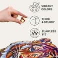 thumbnail image 5 of UNIDRAGON Lovely Tiger Wooden Jigsaw Puzzle RS 700 Pieces, 5 of 9